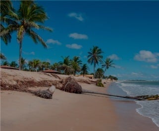 ônibus saindo da Rodoviária de Recife para Natal
