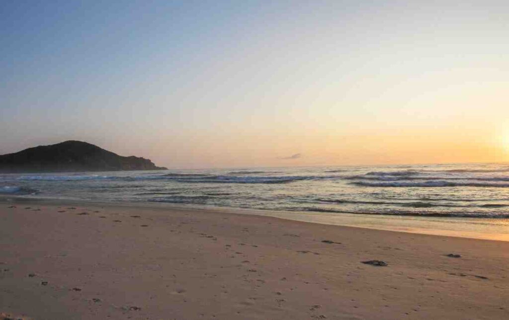 Alguns Pontos turísticos na Praia do Rosa