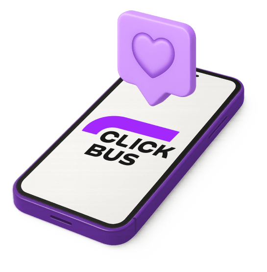 App ClickBus no celular